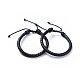 Adjustable Leather Cord Braided Bracelets BJEW-JB04439-1