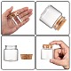 Glass Jar Glass Bottle for Bead Containers X-CON-E008-58x47mm-4