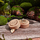 Scatole per anelli in legno inciso CON-WH0079-87-2