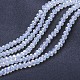 Chapelets de perles en verre électroplaqué EGLA-A034-J8mm-B06-1
