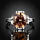 Laiton magnifique anneaux zircone cubique fleur de doigts pour les femmes RJEW-BB04155-C-7P-2