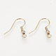 Ganci di orecchini in ottone X-KK-T029-132LG-NF-2