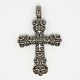 Religious Jewelry Findings Alloy Cross Pendants PALLOY-M001-02B-1