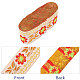 Gorgecraft 1 paquet de 7 m de long ruban jacquard brodé floral garniture tissée vintage tissu de 2 pouces de large pour fournitures d'artisanat d'embellissement (peachpuff) SRIB-GF0001-02B-7