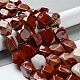 Natürliche rote Jaspis Perlen Stränge G-C182-12-02-2