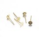Accessoires de puces d'oreilles en 304 acier inoxydable STAS-P210-45G-01-1