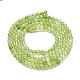 Natur Xiuyan Jade Perlen Stränge&nbsp;G-Z074-A04-01-3