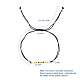 Verstellbare geflochtene Perlenarmbänder BJEW-JB04853-3