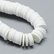 Handmade Polymer Clay Bead Strands X-CLAY-T002-6mm-37-1