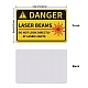 Уф-защищенный и водонепроницаемый алюминиевый предупреждающие знаки AJEW-WH0111-K18-2