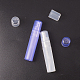 Benecreat 24 упаковка 5 мл / 0.17 унции мини-матовый пластиковый распылитель 4 цвета пустой флакон для образцов духов для аромата MRMJ-BC0001-55-6