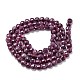 Perles de rubis / corindon rouge naturelles G-H266-19-3
