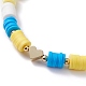 Handgefertigte geflochtene Perlenarmbänder aus Polymer-Ton BJEW-TA00043-29