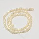 Grade AA Natural Cultured Freshwater Pearl Beads Strands PEAR-L003-C-03-01-3