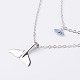 316 Stainless Steel Two Tiered Necklaces NJEW-JN02056-2