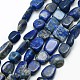 Lapis lazuli naturali pepite fili di perline G-L154-18-1
