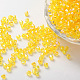 Perles acryliques transparentes écologiques plaquées couleur bicône ab TACR-A003-4mm-31-1