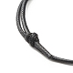 Dinosaur Acrylic Enamel Beads Adjustable Cord Bracelet for Teen Girl Women BJEW-JB07048-7