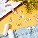 Ahandmaker パンツウエスト引き締め剤 10 個  調節可能なウエストバックル  5 スタイルのファッションジーンズの女性のための縫製ボタン  ウエストクリップ  ジーンズのボタンピン  ドレスパンツジーンズ用のDIYパンツクリップ FIND-GA0002-25-5
