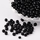 6/0 Opaque Colours Round Glass Seed Beads X-SEED-A010-4mm-49-1