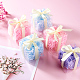Benecreat 60 confezione di scatola di plastica trasparente per bomboniere per cioccolatini di san valentino e bomboniere per caramelle per feste di matrimonio CON-BC0004-44-7