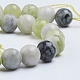 Brins de perles de jade qinghua naturel G-G818-01-12mm-3