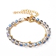 Ensembles de bracelets en perles et bracelets en chaîne BJEW-JB05009-02-1