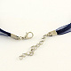 Cordon de collier de multi-brins pour la fabrication de bijoux NJEW-R218-19-4