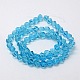 Mixed Handmade Glass Twist Beads X-GLAA-GS019-M-2