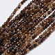 Natural Agate Round Beads Strand G-L084-4mm-05-1