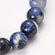 Sodalite naturelle bracelets de perles extensibles BJEW-Q692-59-8mm-2