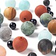 232 Uds. Cuentas redondas de piedras preciosas naturales y sintéticas de 10 estilos G-LS0002-17-5