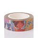 おとぎ話 DIY スクラップブック装飾紙テープ  マスキングテープ  カラフル  15mm  10 m /ロール  1ロール/箱 DIY-K001-M02-2