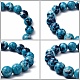 Ocean White Jade Stretch Bracelets X-BJEW-G019-4-3