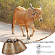 Nbeads 10 шт. колокольчик с изображением сельскохозяйственных животных FIND-WH0034-22AB-5