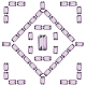 Perles de cristal autrichien imitation sunnyclue GLAA-SC0001-49A-1