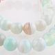 Chapelets de perles rondes en pierre d'agate naturelle G-E233-03-1