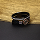 Fashion Zinc Alloy Leather Cord Bracelets BJEW-BB26698-2-6