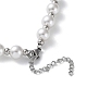 Collana di perle di plastica NJEW-F317-04P-3
