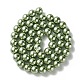 Brins de perles de verre écologiques HY-A008-8mm-RB115-2