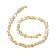 Fili di perle di conchiglia trochid naturale / trochus SHEL-F003-08C-2