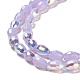 Chapelets de perles en verre peint DGLA-D001-02G-3