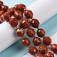 Chapelets de perles en jaspe rouge naturel G-G990-F07-2
