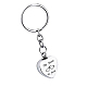 201 Stainless Steel Pet Memorial Urn Ashes Keychain BOTT-PW0001-036P-I-1