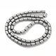 Electroplated Synthetic Non-magnetic Hematite Beads Strands G-Z032-I02-10A-2