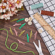Infila ago per macchine da cucire a forma di pesce&nbsp;DIY-CP0011-19A-4