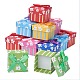 Boîtes à bagues en carton rempli de coton kraft CBOX-S018-04-1