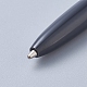 大きなダイヤモンドペン  ラインストーンクリスタルメタルボールペン  引き込み式の黒インクボールペンを回します  スタイリッシュな事務用品  ブラック  14x0.85cm AJEW-K026-03G-3