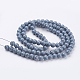 Chapelets de perles en verre d'effilage X-GLAD-S074-8mm-84-2