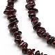 Natural Garnet Beads Strands G-P035-14-2